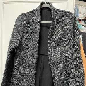 Charcoal gray jacket